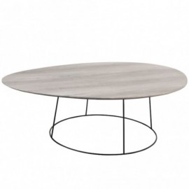 Table basse Ovale Mdf et...