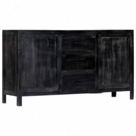 Buffet Noir 147x40x80 cm...