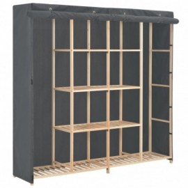 Garde-robe Gris 173x40x170...