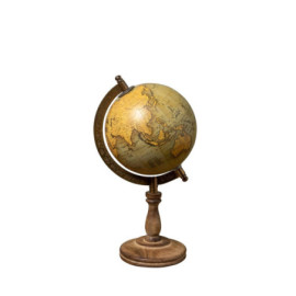 Mappemonde Verte Vintage...