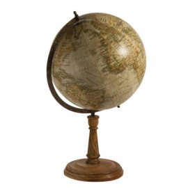 Mappemonde Beige 30Cm Sur...