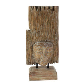 Buste De Kayu Sculpté...