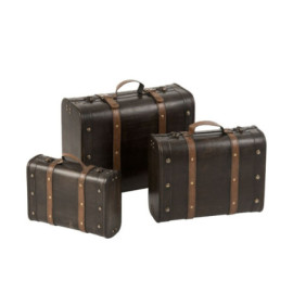 Valises Decorative Bois...