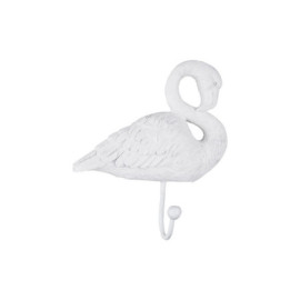 Patère Flamant Rose Blanc