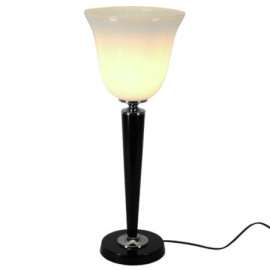 Lampe De Table Laque Noir...