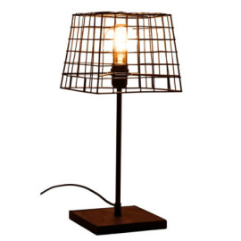 Lampe Panier Carre E27_15W