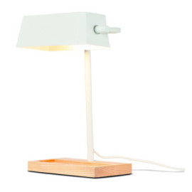 Lampe De Table Fer/Bois...