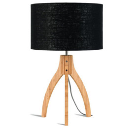 Lampe De Table Bambou...
