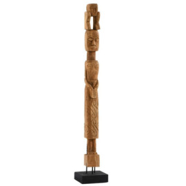 Totem Nahuas 21X17Xh120Cm