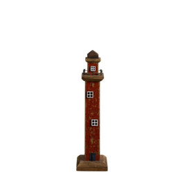 Phare Rouge En Bois