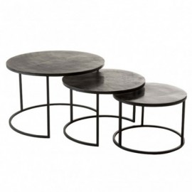 Tables gigognes rondes x3...