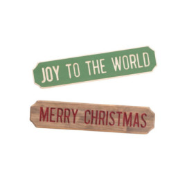 Panneaux Xmas & Joy Set De 2