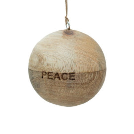 Boule De Noël Paix/Peace...