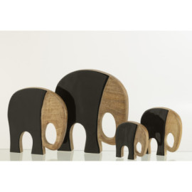 Elephants Mang Noir/Marron...