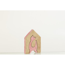 Maison Chat Mang Rose/Nat...