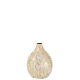 Vase Goutte Mosaique/Bambou