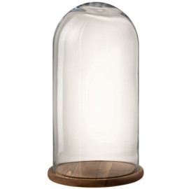 Cloche Ronde Bois/Verre...