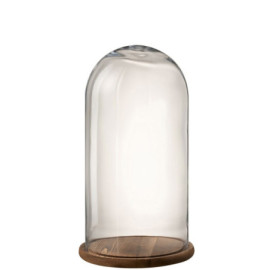 Cloche Ronde Bois/Verre...