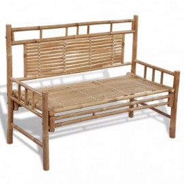 Banc de jardin en bambou...