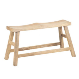 Banc 2 Pers Bois Naturel