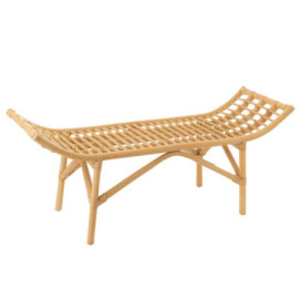 Banc Ana Rotin Naturel