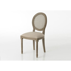 Chaise Medaillon Taupe