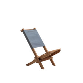 Chaise Basse Pliante Acacia...