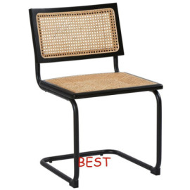 Chaise Rattan Noire