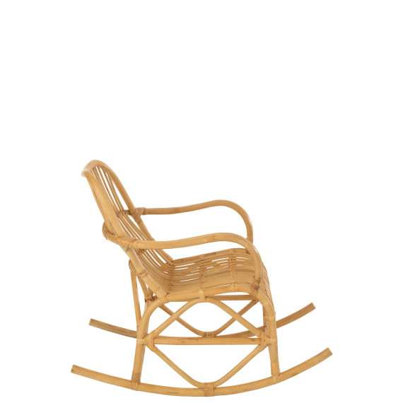 Jline Fauteuil A Bascule Winand Rotin Naturel