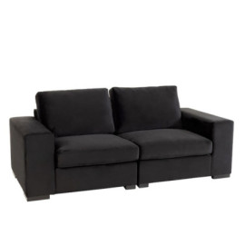 Fauteuil 2Personne Velrs Noir