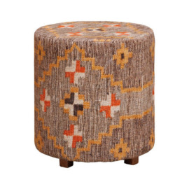 Pouf Klimt Kilim