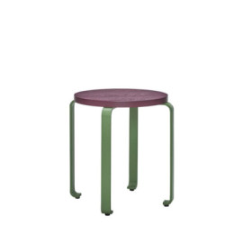 Smile Tabouret Burgundy/Vert