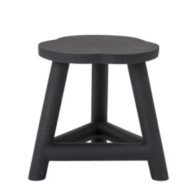 Tabouret Malie Noir Mangue