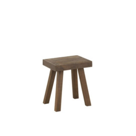 Tabouret Basique Bois Marron