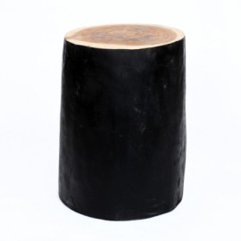 Tabouret Tribe Noir Naturel