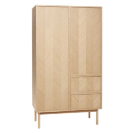 Herringbone Armoire Large...