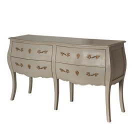 Commode Double Murano Taupe