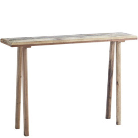 Table Console En Bois