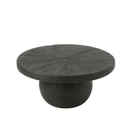 Table Bol Shanil Bois Noir