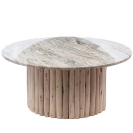 Table Basse Bois Mbr Bianca