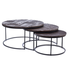 Table Basse R Palawan Set De 3