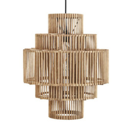 Suspension En Bambou 43X51Cm