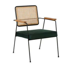 Fauteuil Asha Vert Empire