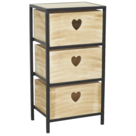 Commode en paulownia...