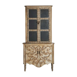 Vitrine Elbeuf Doré en Bois...
