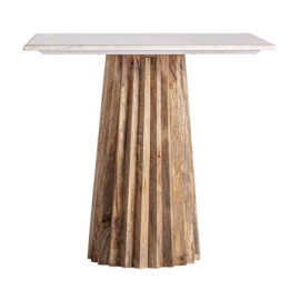 Table De Bar Plissé Wood...