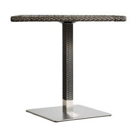 Table De Bar Walnut Argent...