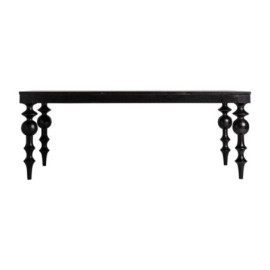 Table Rhodes Noir en Bois...