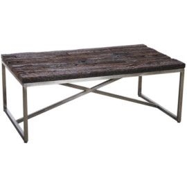 Table basse en acier cuivré...