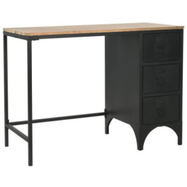 Bureau à piédestal unique...